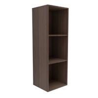 Form Konnect Walnut Effect 3 Cube Shelving Unit (H)1032mm (W)352mm