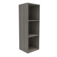 Form Konnect Oak Effect 3 Cube Shelving Unit (H)1032mm (W)352mm