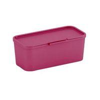 form flexi store pink plastic storage divider box