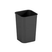 form flexi store black plastic divider cup