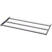 form twinslot silver storage tube rack kit w560mm l560 mm