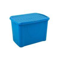Form Storage Boxes Blue 60L Plastic Storage Box