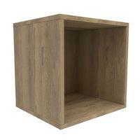 Form Konnect Oak Effect 1 Cube Shelving Unit (H)352mm (W)352mm