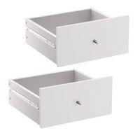 form konnect white 2 drawer set w322mm