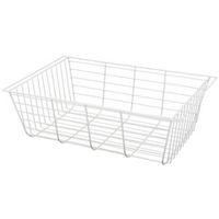 form twinslot white storage basket w580mm l586 mm