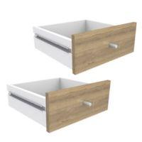 form konnect natural 2 drawer set w322mm