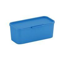 form flexi store blue plastic storage divider box