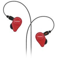 fostex te04 in ear stereo headphones carmine red te04rd