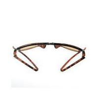 Foldaway HD Sunglasses - tortoise shell frame