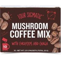 Four Sigma Foods Mushroom Coffee with Cordyceps & Chaga (10 sachets)