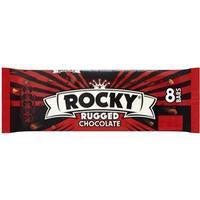 Fox\'s Biscuits Rocky Bars Individually Wrapped Milk Chocolate (Pack of 8)