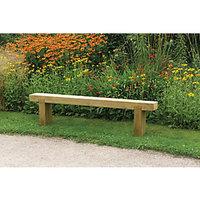 forest garden sleeper bench 18m