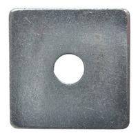 ForgeFix 10SQPL5010 Square Plate Washer ZP 50 x 50 x 10mm Bag 10