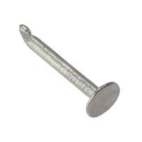 forgefix 500nlc75gb clout nail galvanised 75mm bag weight 500g