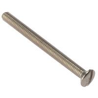 ForgeFix 100SS3575NP Socket Screw Slotted Raised Head Ni Plated 3....