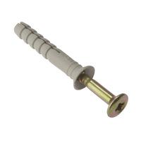 forgefix 10hf635 hammer fixing amp plug m6 x 35mm bag 10