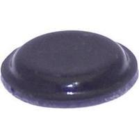 Foot self-adhesive, circular Black (Ø x H) 10.1 mm x 1.8 mm TOOLCRAFT PD2120SW 1 pc(s)