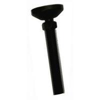 Foot screw fixing, swivelling Black (Ø x H) 60 mm x 140 mm PB Fastener 148 0160 699 16 1 pc(s)