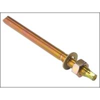 forgefix chemical anchor stud zinc yellow passivated m12 x 160mm box 1 ...