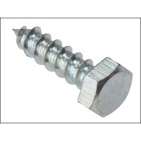 ForgeFix Coach Screw Hexagon Head Single Thread ZP M6 x 40 Blister 4