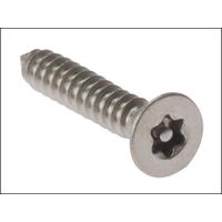 ForgeFix Security Screw TP Torx Pin Head Stainless Steel 1 x 8 Blister 10