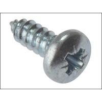 ForgeFix Self Tapping Screw Pozi Pan Head ZP 1 x 10 Box 200