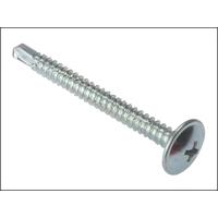 forgefix baypole self drill screw phillips wafer head zp 48 x 50mm bli ...