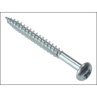 ForgeFix General Purpose Pozi Screw Round Head TT ZP 1 x 10 Box 200