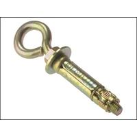 ForgeFix Eye Bolt Zinc Yellow Passivated M8 Bag 10