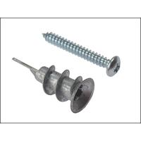 ForgeFix Cavity Wall Zinc Speed Plug 4.0mm Blister 10