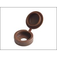 forgefix hinged cover cap dark brown no6 8 blister 20