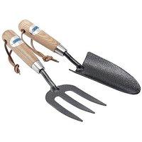 Fork & Trowel Set Carbon/ash