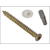 ForgeFix Concrete Frame Screw Torx High-Low Thread ZYP 7.5 x 42mm Box 100