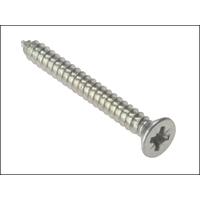 ForgeFix Self Tapping Screw Pozi Countersunk ZP 1.1/4 x 8 Box 200