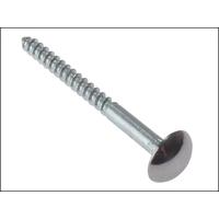 ForgeFix Wood Screw Slotted Round Head ST Black Japanned 2 x 10 Box 200