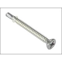 ForgeFix Tec Fix Phillips Roofing Screw Timber to Steel Light Section 5.5 x 60mm Box 100