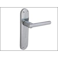 forge backplate handle latch modular chrome finish