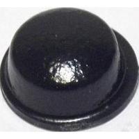 Foot self-adhesive, circular Black (Ø x H) 11.1 mm x 5 mm TOOLCRAFT PD2115SW 1 pc(s)
