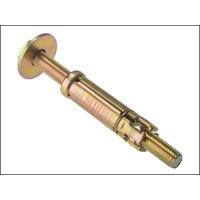 Forgefix Masonry Anchor Bolt Loose Zinc Yellow Passivated M10 x 75 Bag 5