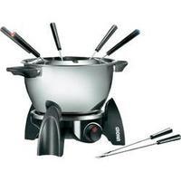 fondue 500 w with manual temperature settings unold 48615 blacksilver