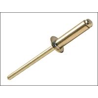 Forgefix Aluminium Rivets 4.8 x 8mm Bag 100