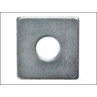 Forgefix Square Plate Washer ZP 50 x 50 x 16mm Bag 10