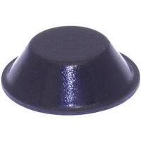 Foot self-adhesive, circular Black (Ø x H) 19 mm x 6 mm TOOLCRAFT PD2019SW 1 pc(s)