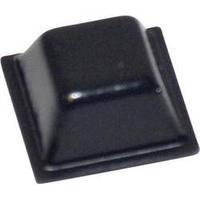 Foot self-adhesive, square Black (L x W x H) 12.7 x 12.7 x 5.8 mm TOOLCRAFT PD2126SW 1 pc(s)