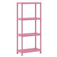 Form Flexi-Store Pink Shelving Unit (H)1350mm (W)600mm