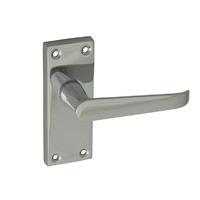 forge chrome straight latch handle