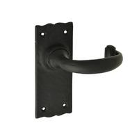 forge antique black latch handle