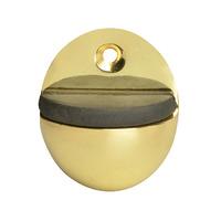 Forge Brass Oval Door Stop