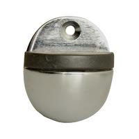 forge chrome oval door stop