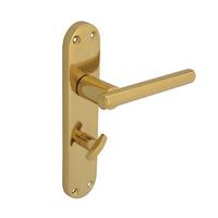 forge brass modular backplate bathroom handle